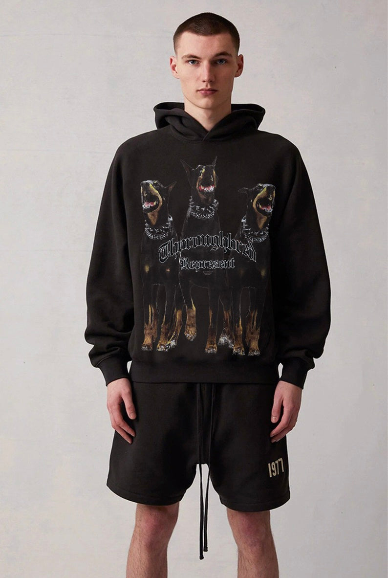 Thoroughbred Represent Black Hoodie