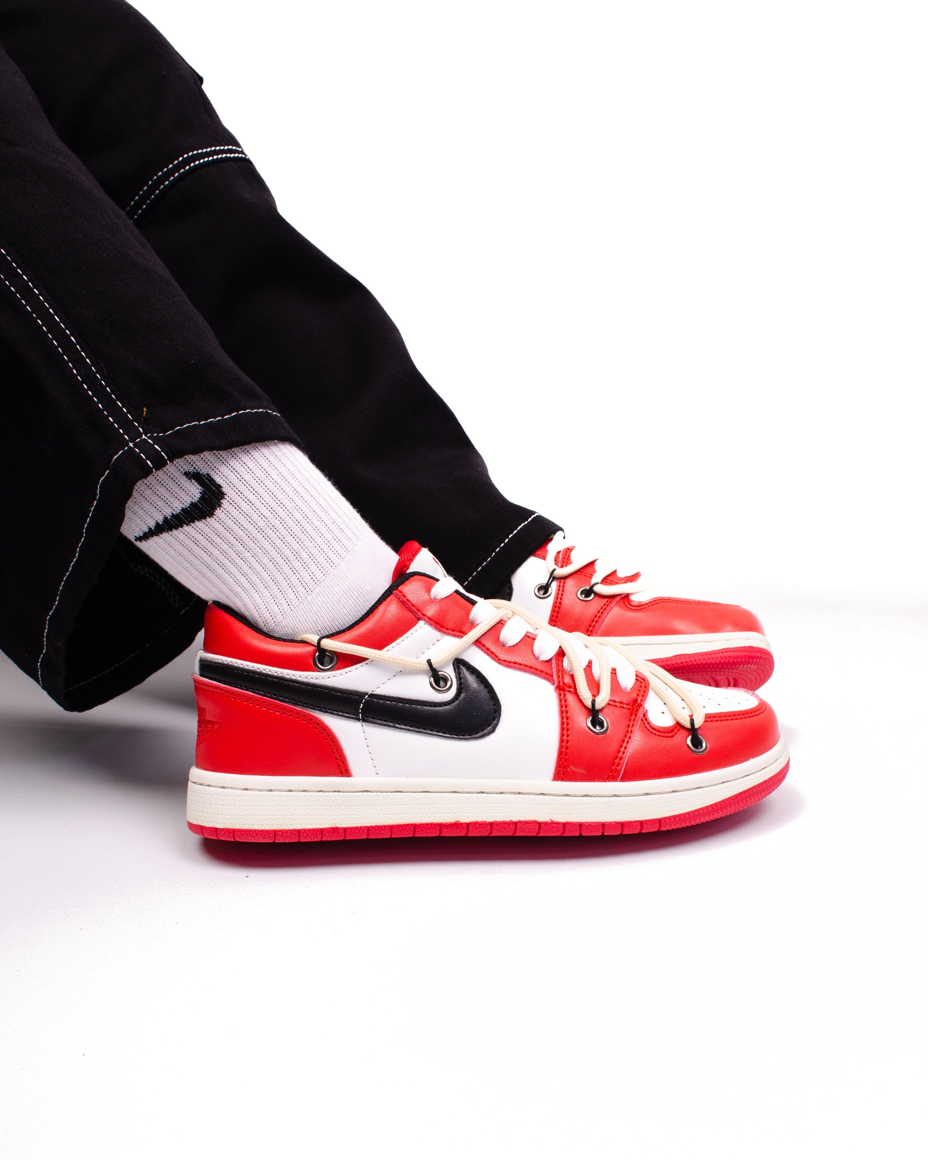 nike air dunk low red