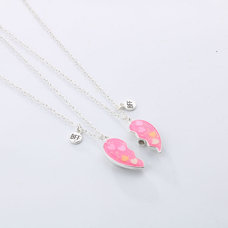 Tunes Best Friend Heart Necklace M10