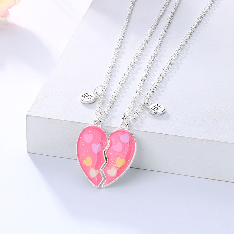 Tunes Best Friend Heart Necklace M10