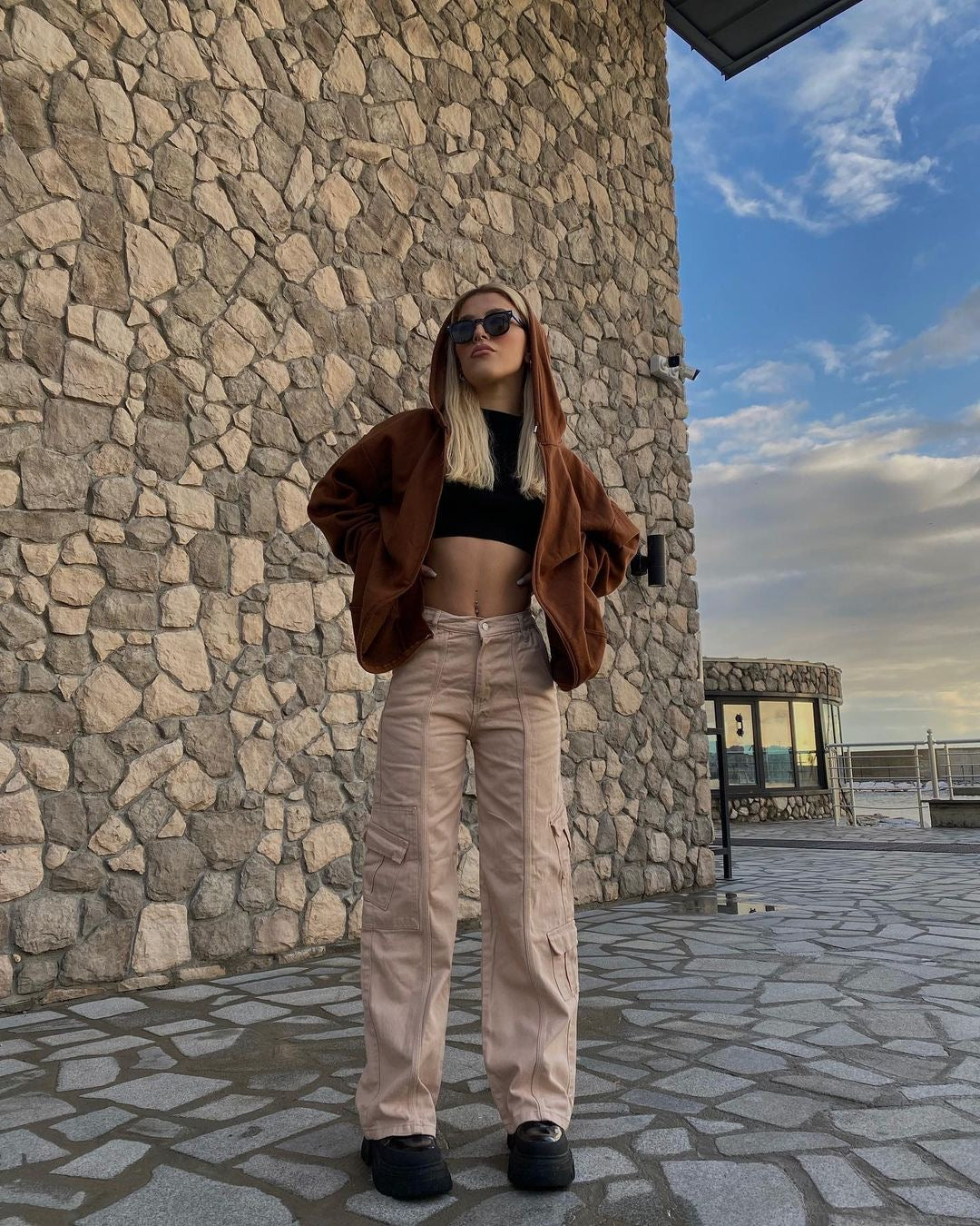 Y2K KARGO WIDE LEG  4303