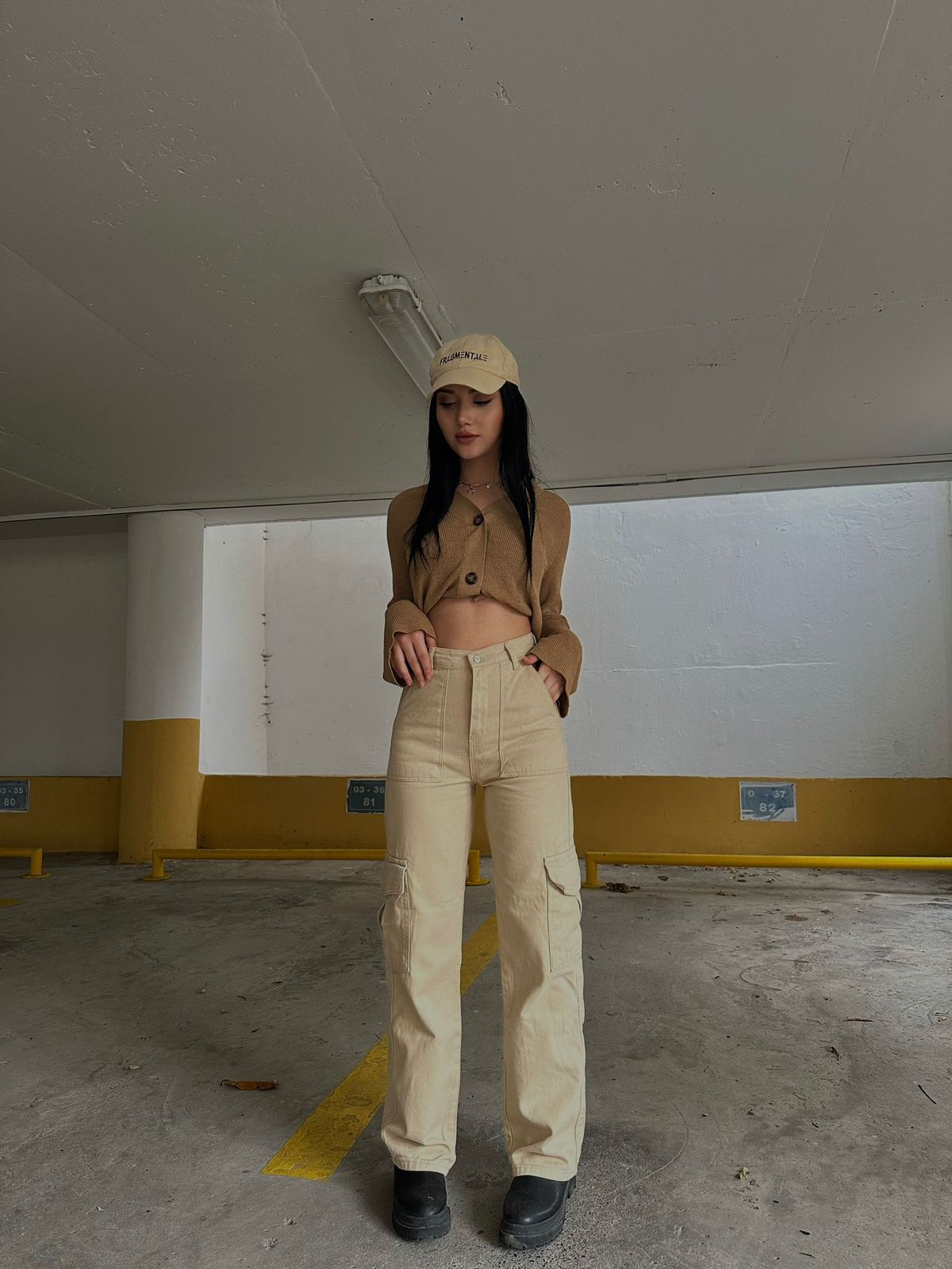 KARGO WIDE LEG JEANS 4263