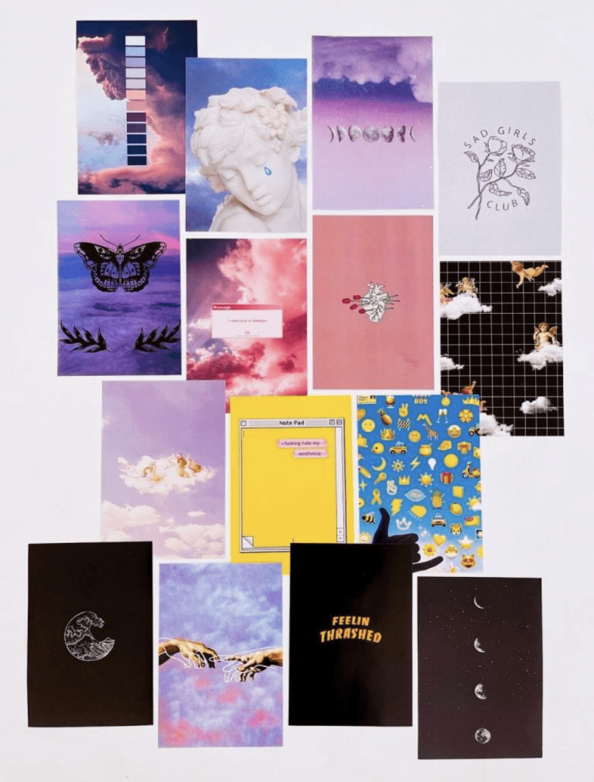 15 Pieces Wallpaper Set J - مـوها ستـور