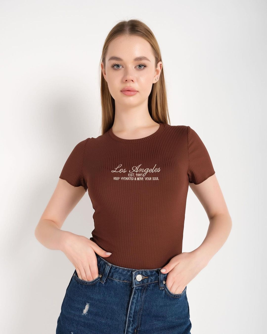 Brown  Los Angeles Crop