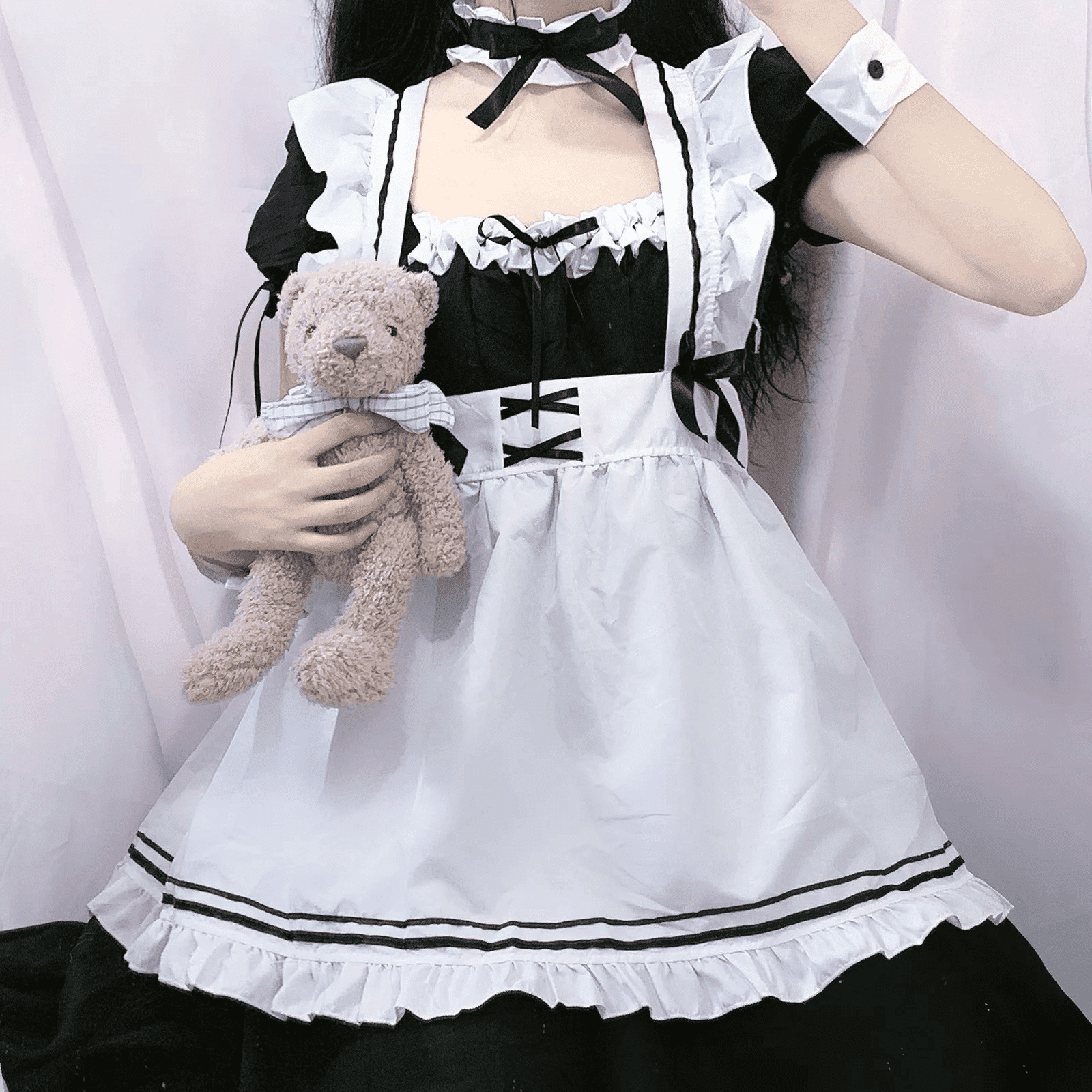 Maid Cosplay Japanese Outfit Dress - مـوها ستـور
