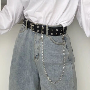 Chain Belt Leather with Pin Buckle - مـوها ستـور