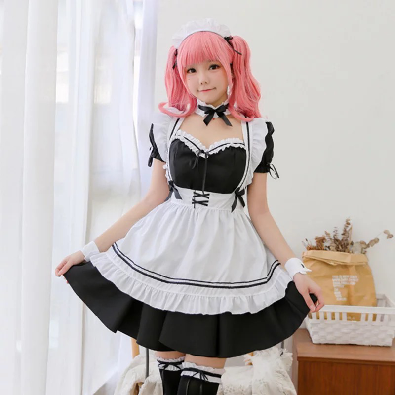 Maid Cosplay Japanese Outfit Dress - مـوها ستـور