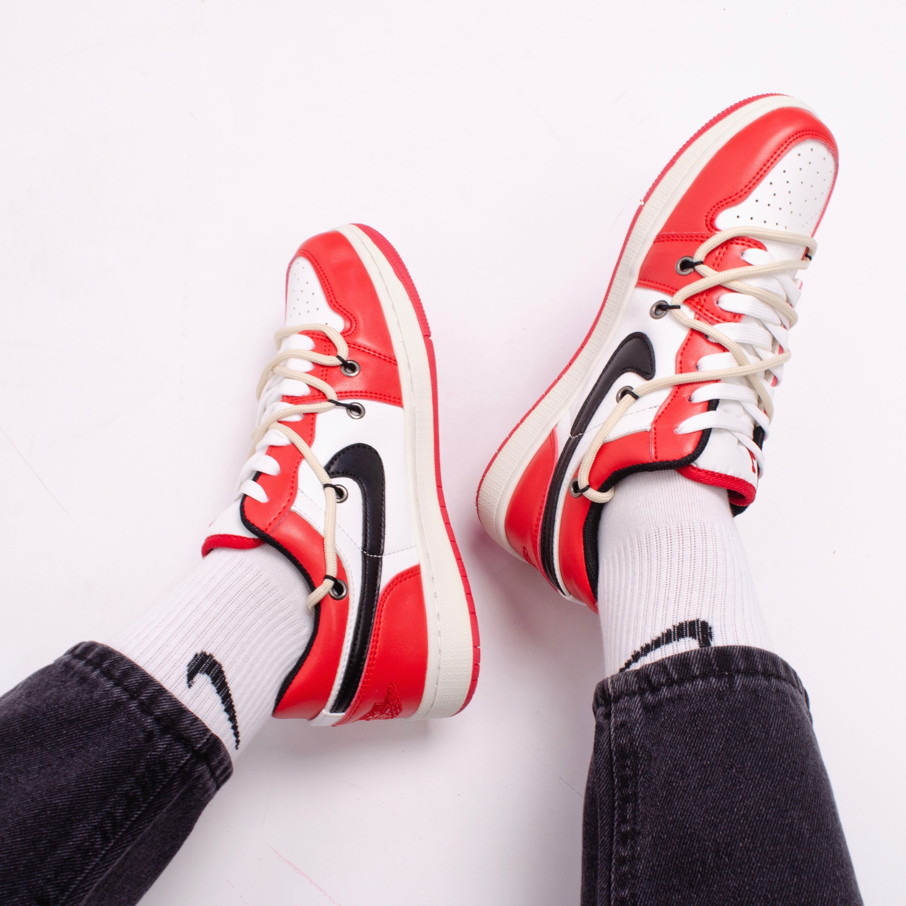 nike air dunk low red