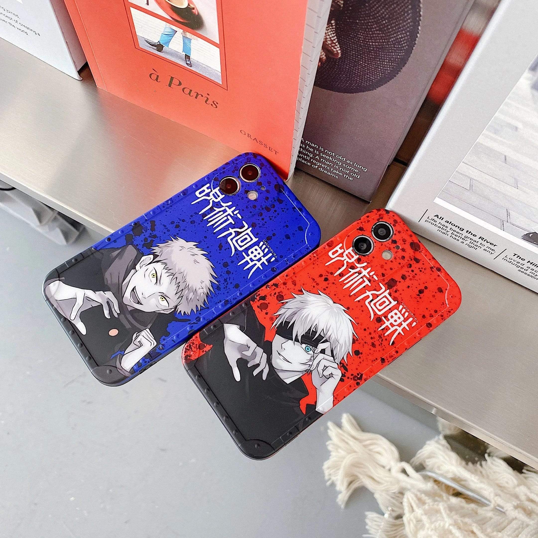 blue Satoru Gojō IMD Phone Case For iPhone - مـوها ستـور