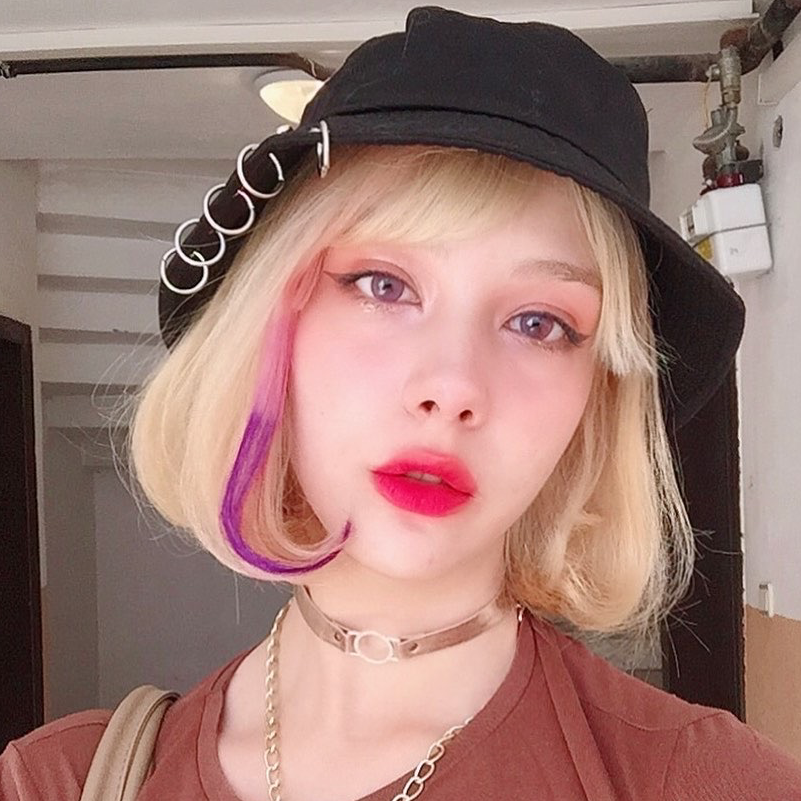 Hat Piercing Detail Bucket - مـوها ستـور