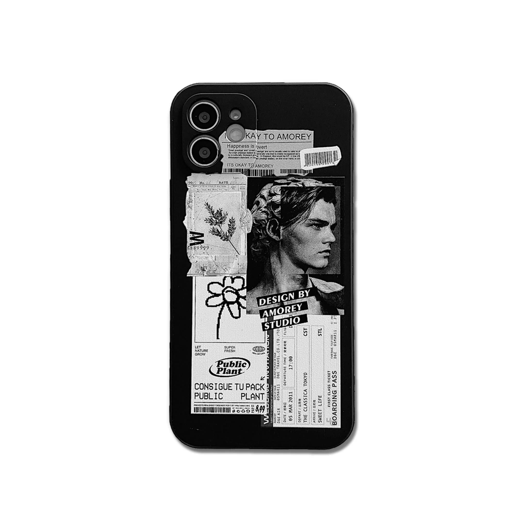 Art Abstract Geometry Phone Case For iPhone - مـوها ستـور
